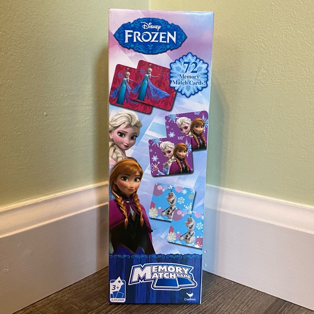Frozen II Memory Match Game 72 cards